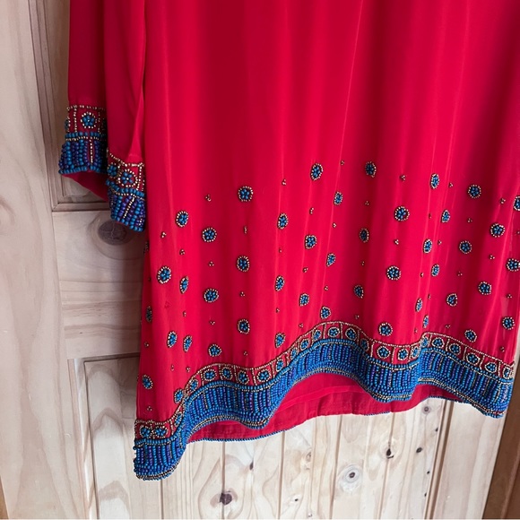 Soft Surrounding Noir Label Red Tunic - Picture 2 of 5